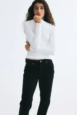 Top en coton Supima® - Blanc — photo 1