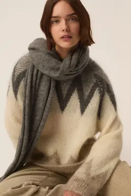 Echarpe Canela Gris Moyen — photo 1