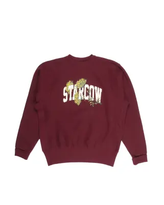 Camber Floral Crewneck Burgundy — photo 1