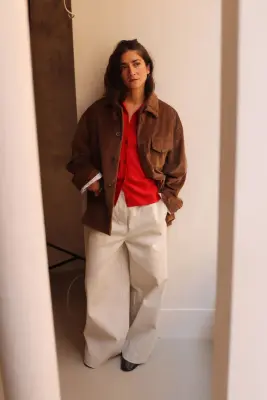 Asciari – KIM PANTS AS026 – 10 IVORY — photo 2