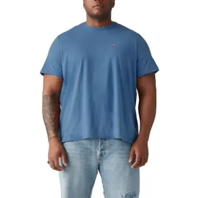 LEVIS BIG TEE SHIRT Bleu — photo 1
