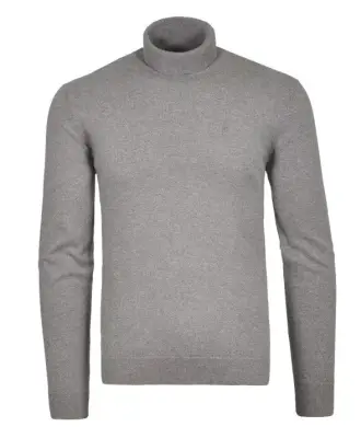 RAGMAN PULL COL ROULE Gris — photo 2