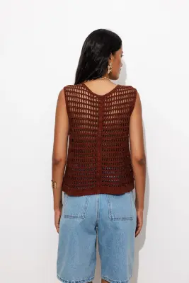 Boléro au crochet Femme — photo 4