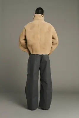 MANTEAU KLEBER BEIGE — photo 2