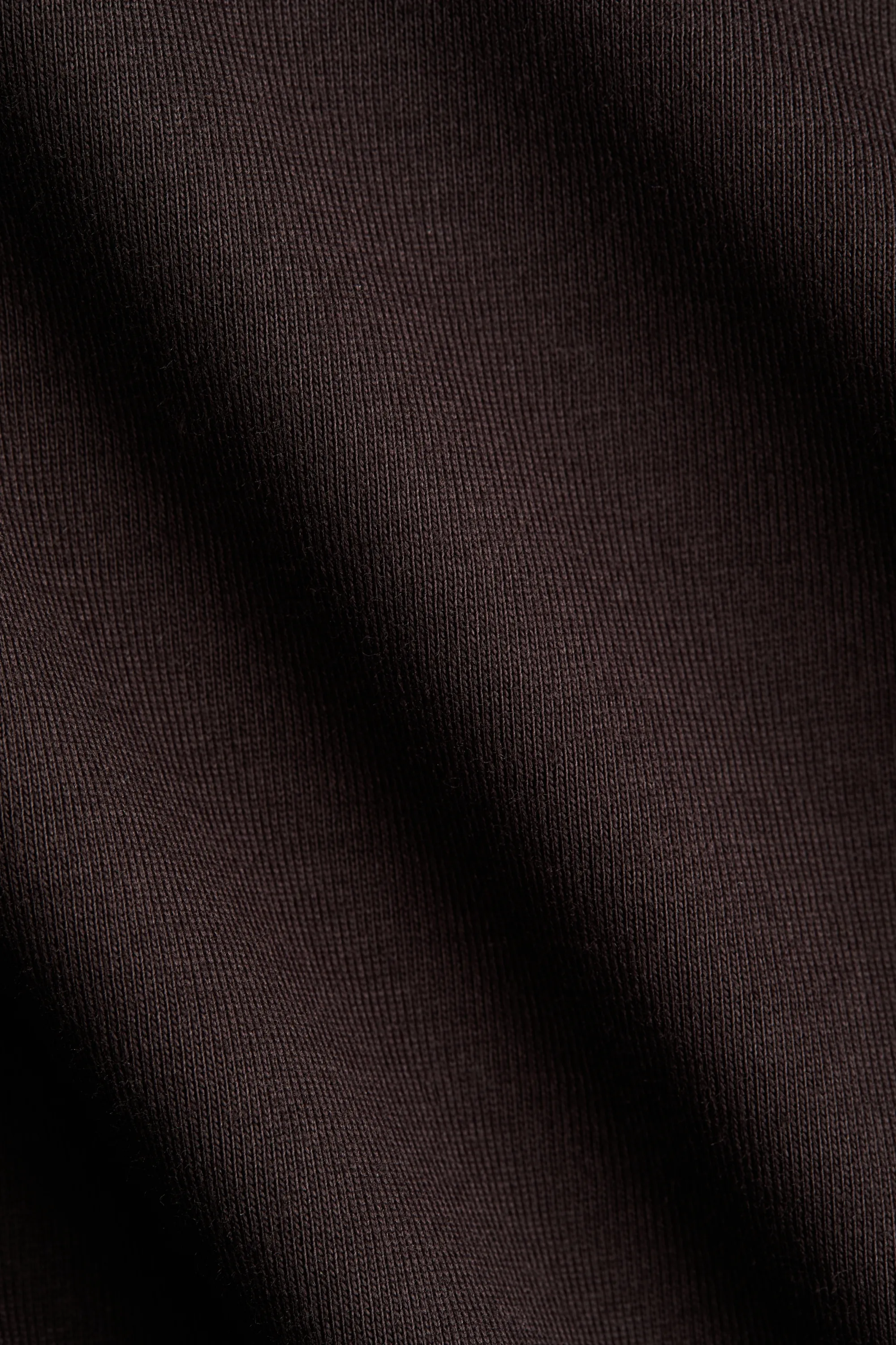 Top en coton Supima® - Marron foncé