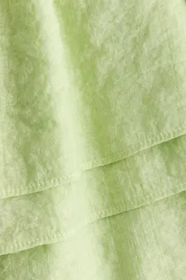 Robe asymétrique à étages - Vert clair — photo 4