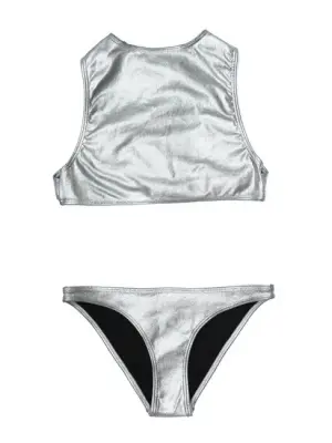 Maillot de bain deux pièces OKINAWA et SHIKOKU métallisé argent NEUF Px boutique 302€ Taille XS — photo 1