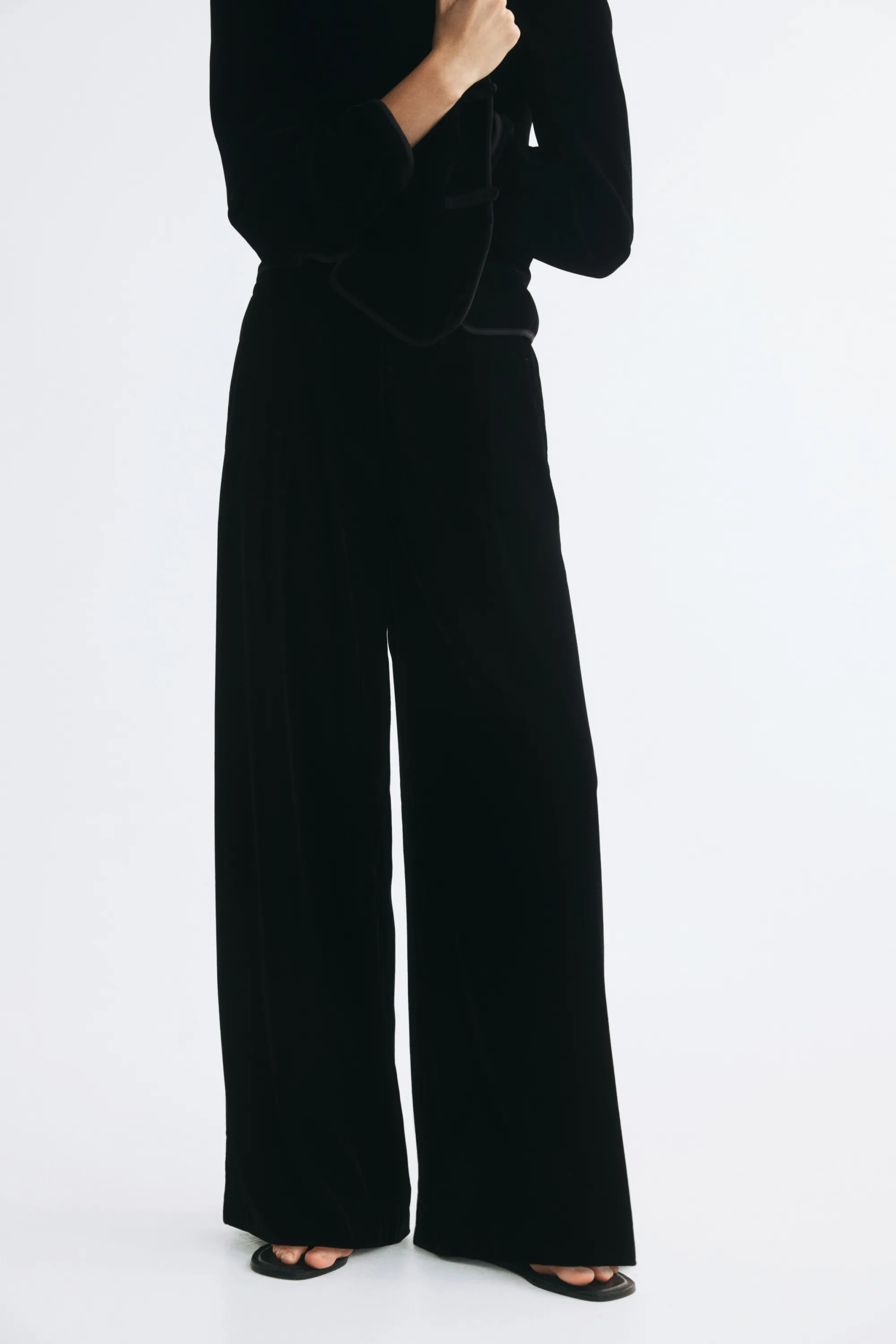 Pantalon large - Noir