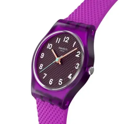 Montre Swatch lady LV122 - MAGENTA WEAVE — photo 2