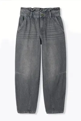 Jean taille haute Femme