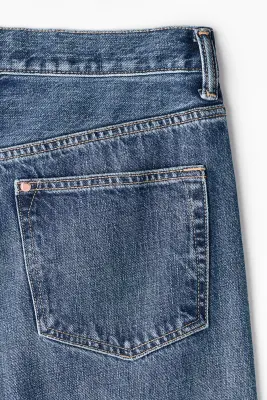 Loose Jeans - Bleu denim — photo 4