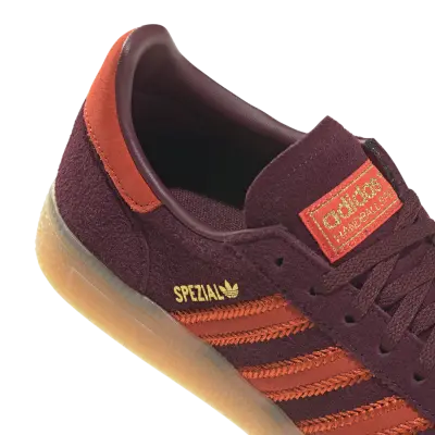 Adidas Mujer Handball Spezial Maroon Preloved Red Gum — photo 4