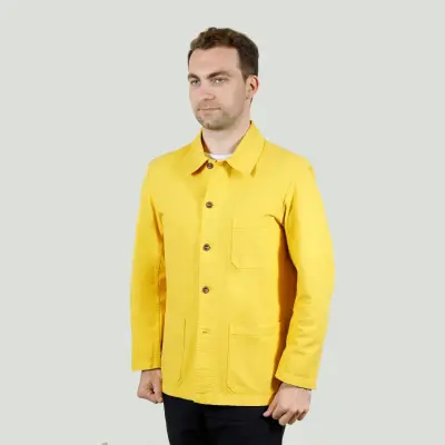 Veste de travail authentique coton bio 1G/5C - Ananas — photo 2