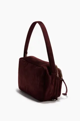 Sac porté épaule - Bordeaux — photo 2