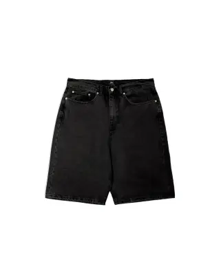 Whiskers Denim Shorts Black — photo 3