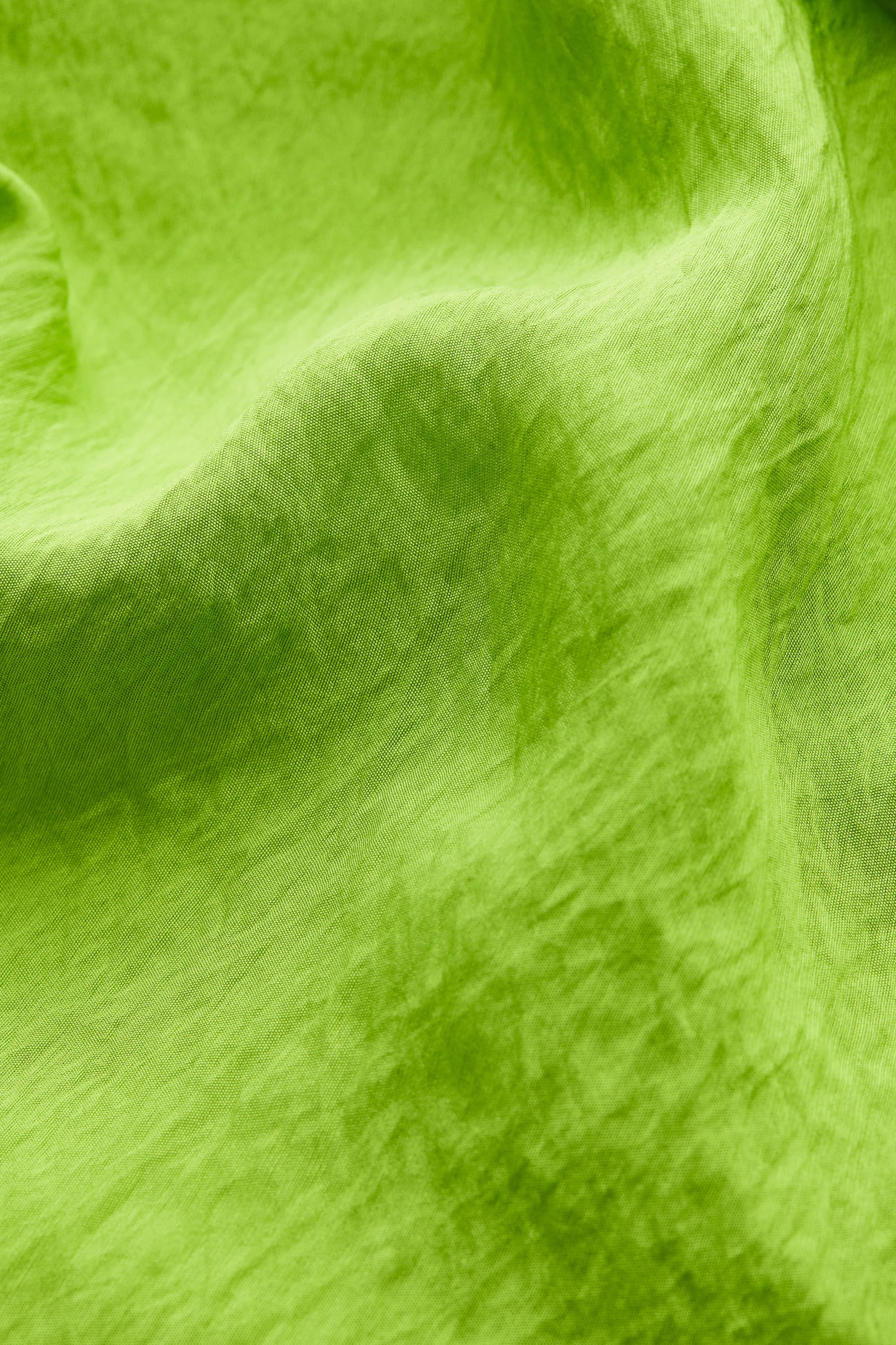 Robe portefeuille volantée - Vert