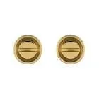 Puces d'oreilles love or18k 3.39gr