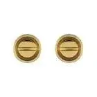 Puces d'oreilles love or18k 3.39gr