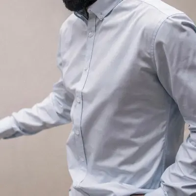 Chemise bleu clair Saint-Remy — photo 2