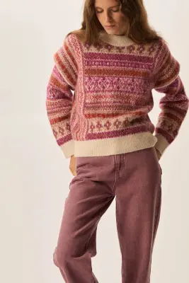 Pull Coco Jacquard Loup — photo 3