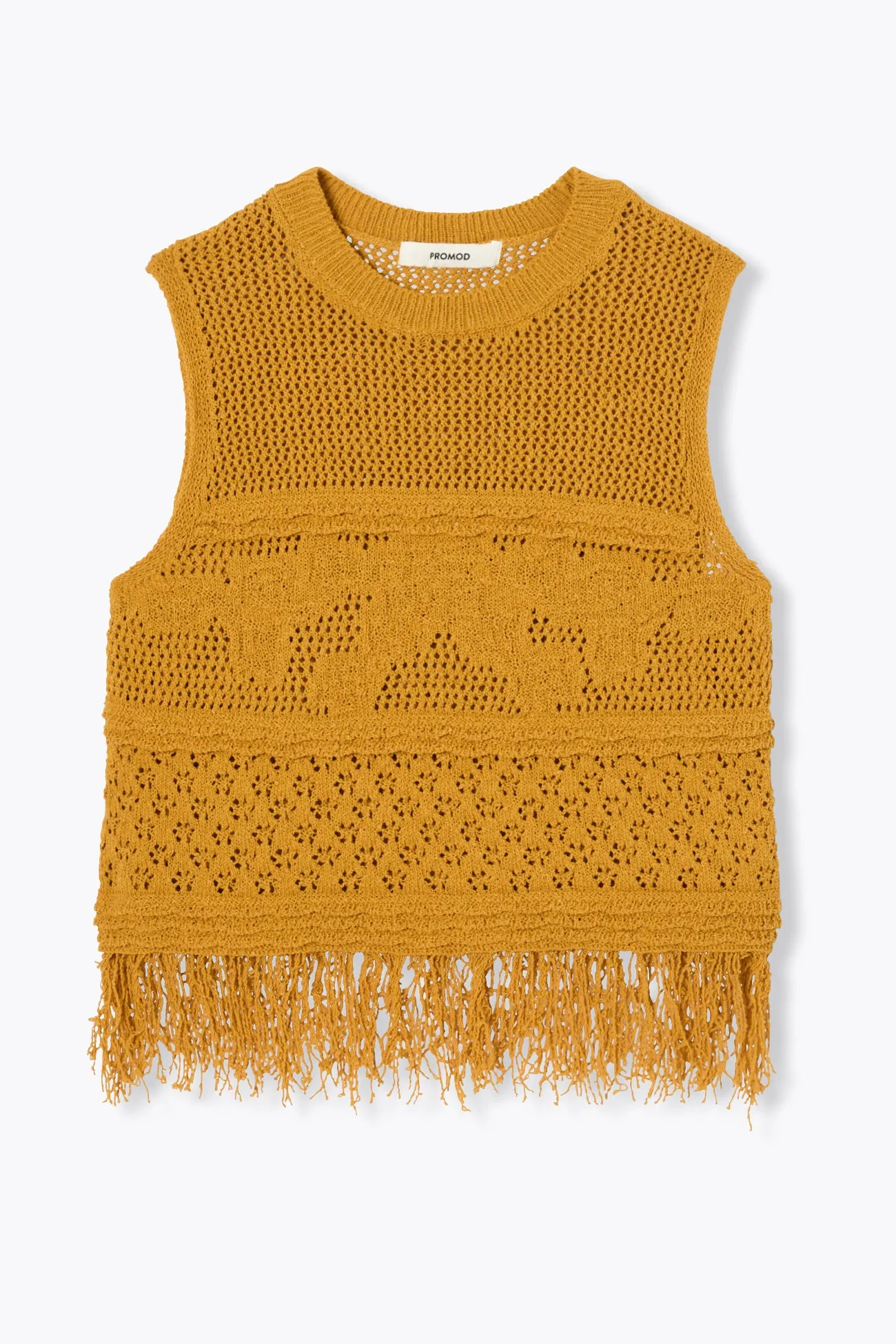 Pull-débardeur ajouré Femme