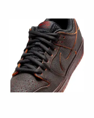 SB Dunk Low Pro Premium Dk Smoke Grey Campfire Orange — photo 4