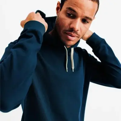 Sweat à capuche Calix bleu marine — photo 3