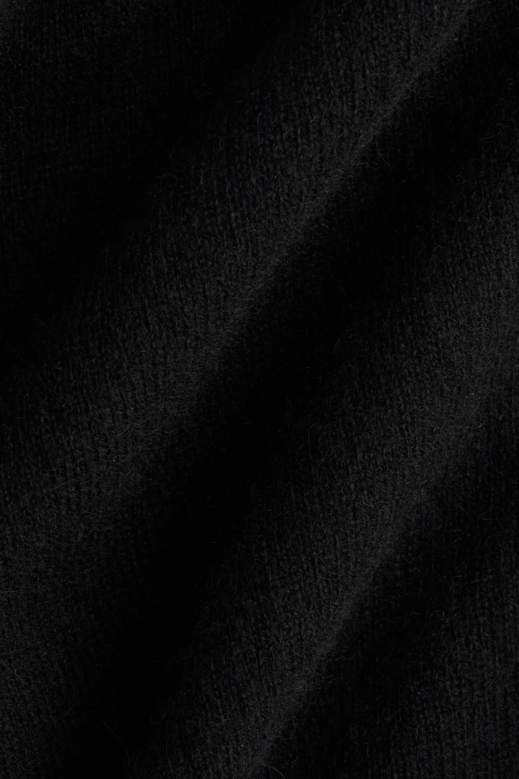 Pull oversize en cachemire - Noir