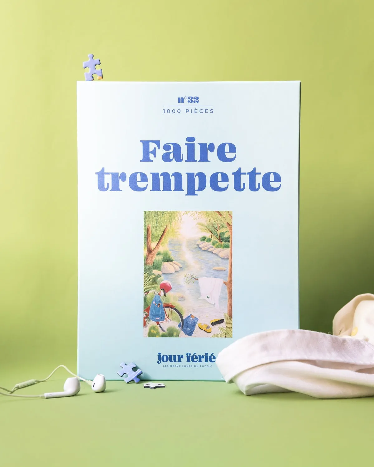 Puzzle Faire trempette – 1000 pièces – Jour Férié