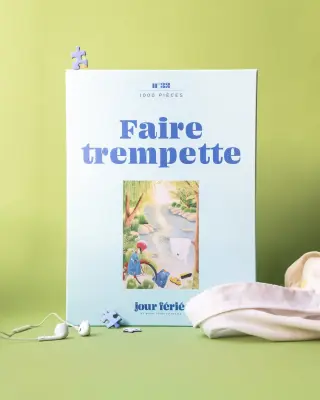 Puzzle Faire trempette – 1000 pièces – Jour Férié
