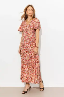 Robe longue manches courtes — photo 2