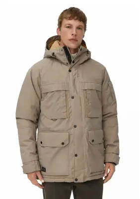 CAMEL ACTIVE PARKA GRANDE LONGUEUR Beige foncé — photo 2