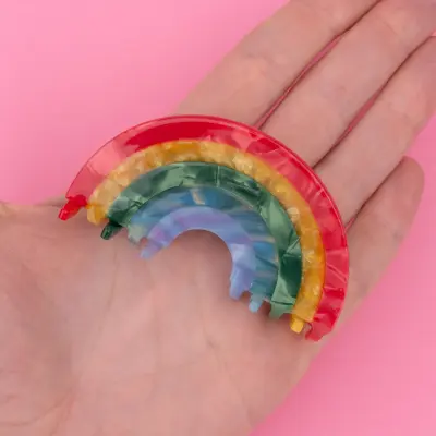 Pince à cheveux Arc-en-ciel Coucou Suzette — photo 2