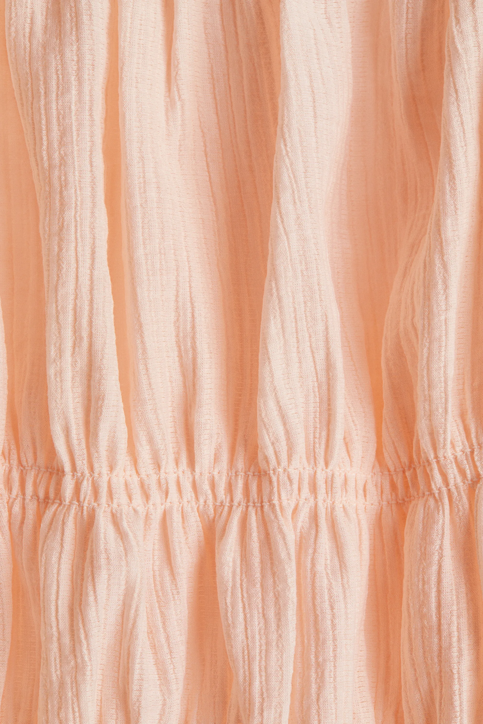 Top à effet drapé - Rose poudré