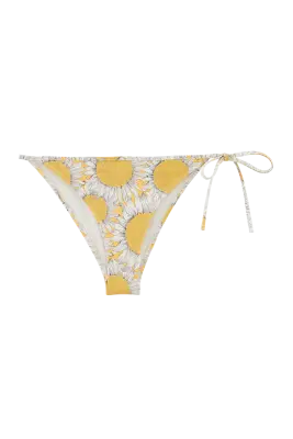 Bas de maillot de bain Ilona imprimé Tournesols jaune — photo 5