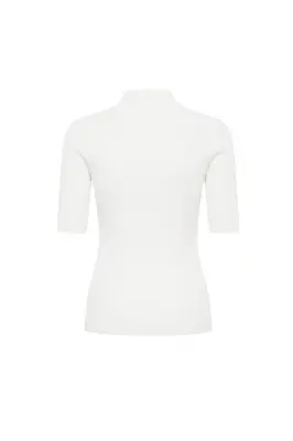 Sia Merino Wool Top - White — photo 3