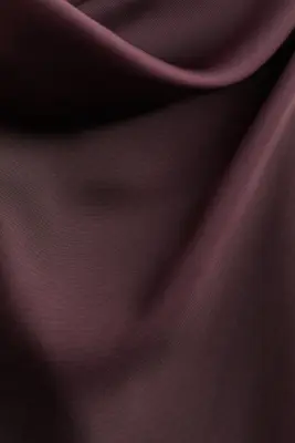 Top à bretelles fines avec encolure bénitier - Violet ancien foncé — photo 3