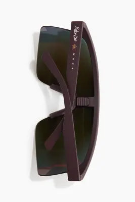 Lunettes de soleil de sport - Prune chocolat — photo 2