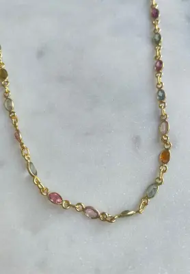 Nouveau ! ROOM SERVICE JEWELRY Collier Sparcks Tourmaline DE RETOUR TRÈS VITE ! — photo 2