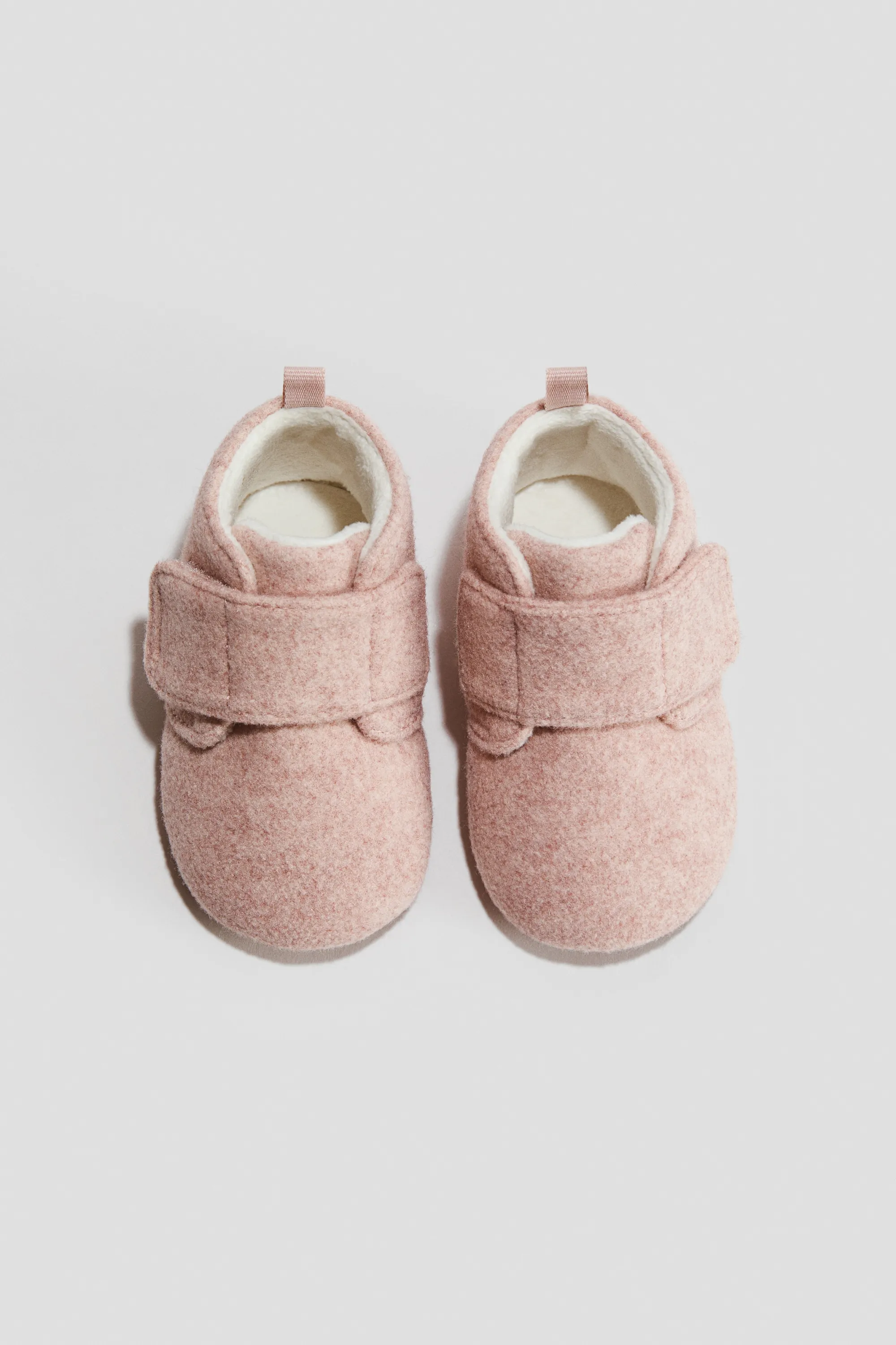 Chaussons souples - Rose clair