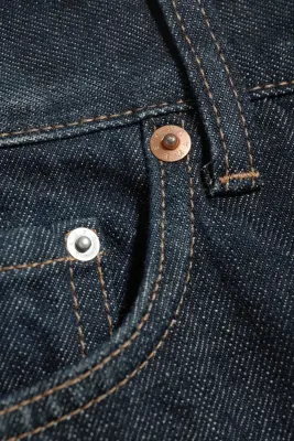 Jean droit standard taille basse Sonic - Bounty Blue - Bleu foncé — photo 4