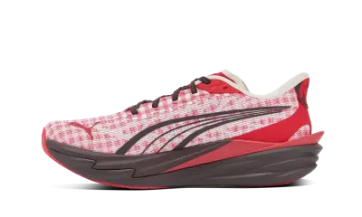 Puma Deviate Nitro 4 Check Red White — photo 1