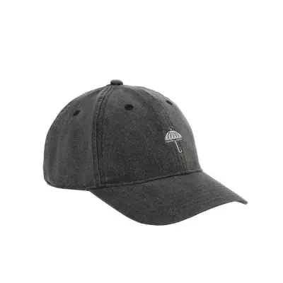 Casquette Helas Classic cap – Washed Dark Grey — photo 1