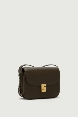 SAC BELLISSIMA MINI KAKI FONCÉ — photo 3
