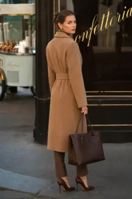 Giselle Wrap Coat — photo 9