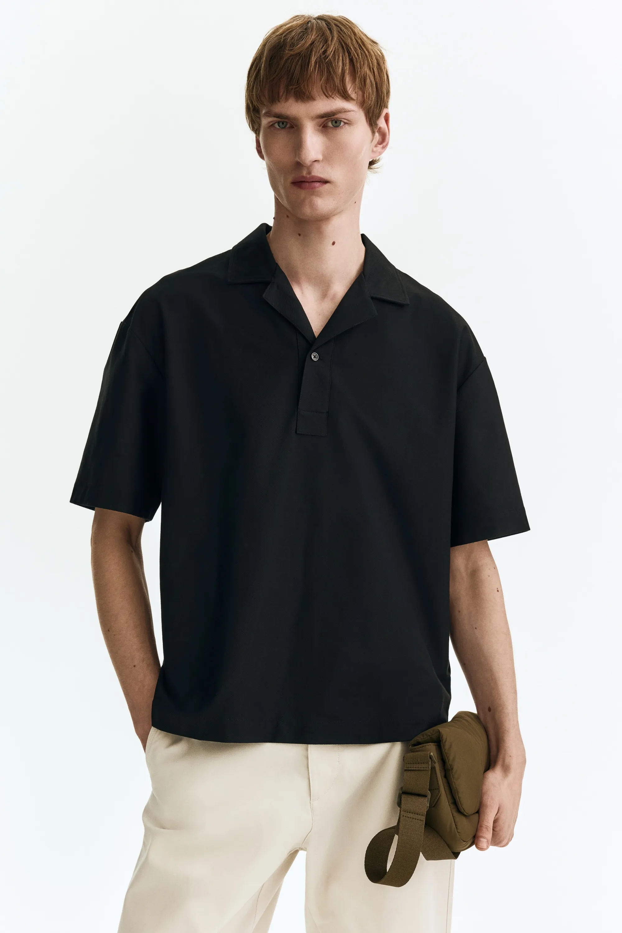 Polo Loose Fit - Noir