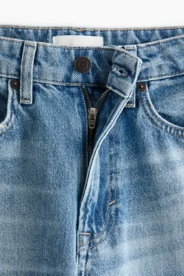 Straight High Jeans - Bleu denim — photo 5