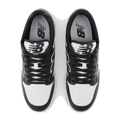NEW BALANCE BB480 Blanc Noir — photo 5