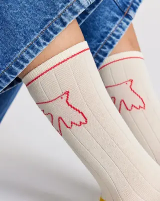 Chaussettes Ella écru — photo 2