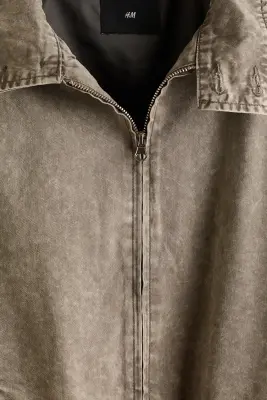 Blouson - Marron denim délavé — photo 4